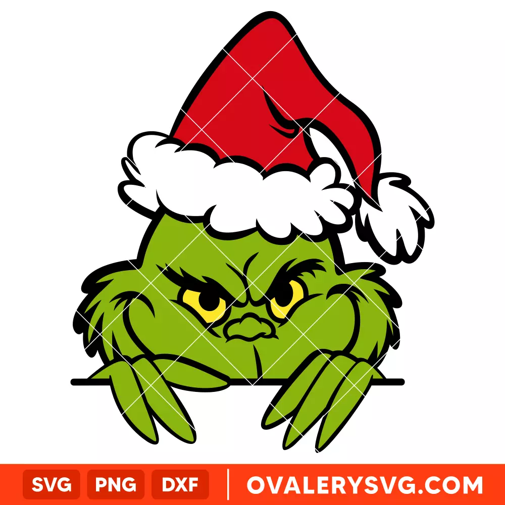 Layered Grinch Svg, Christmas Svg, Grinchmas Svg, Cricut, Silhouette Vector Cut File