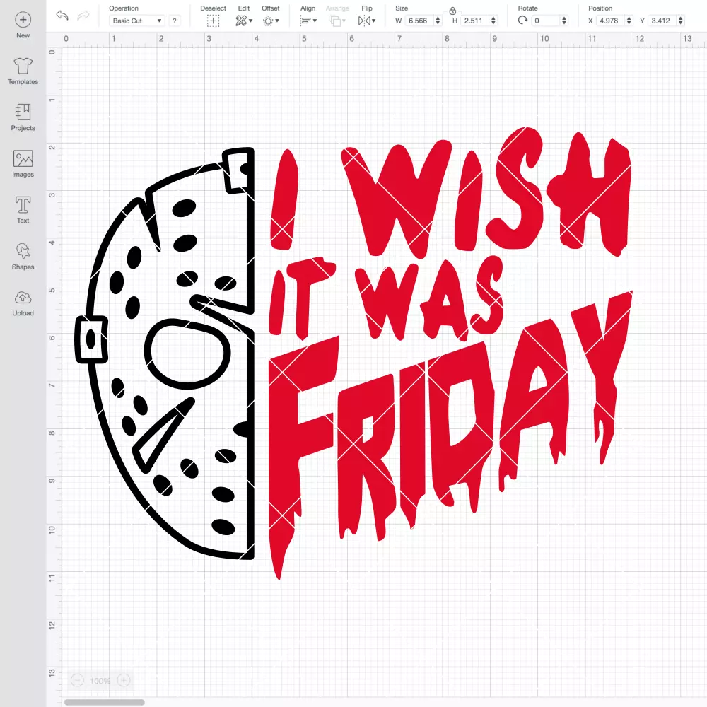 I Wish It Was Friday Jason SVG, Halloween SVG, Horror Movie SVG | Instant Download SVG PNG Cut File for Cricut & Silhouette - Image 2