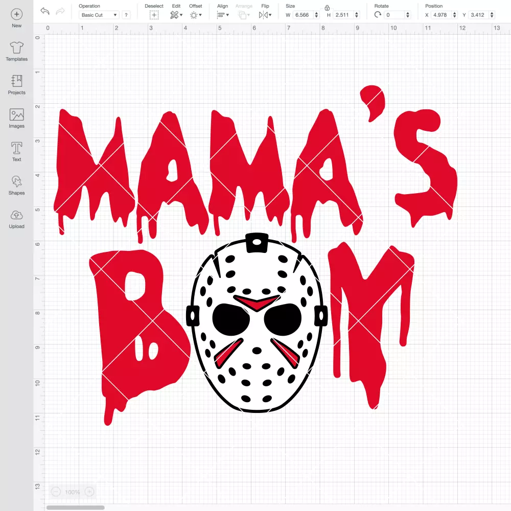 Mama's Boy Jason SVG, Halloween SVG, Horror Movie SVG | Instant Download SVG PNG Cut File for Cricut & Silhouette - Image 2