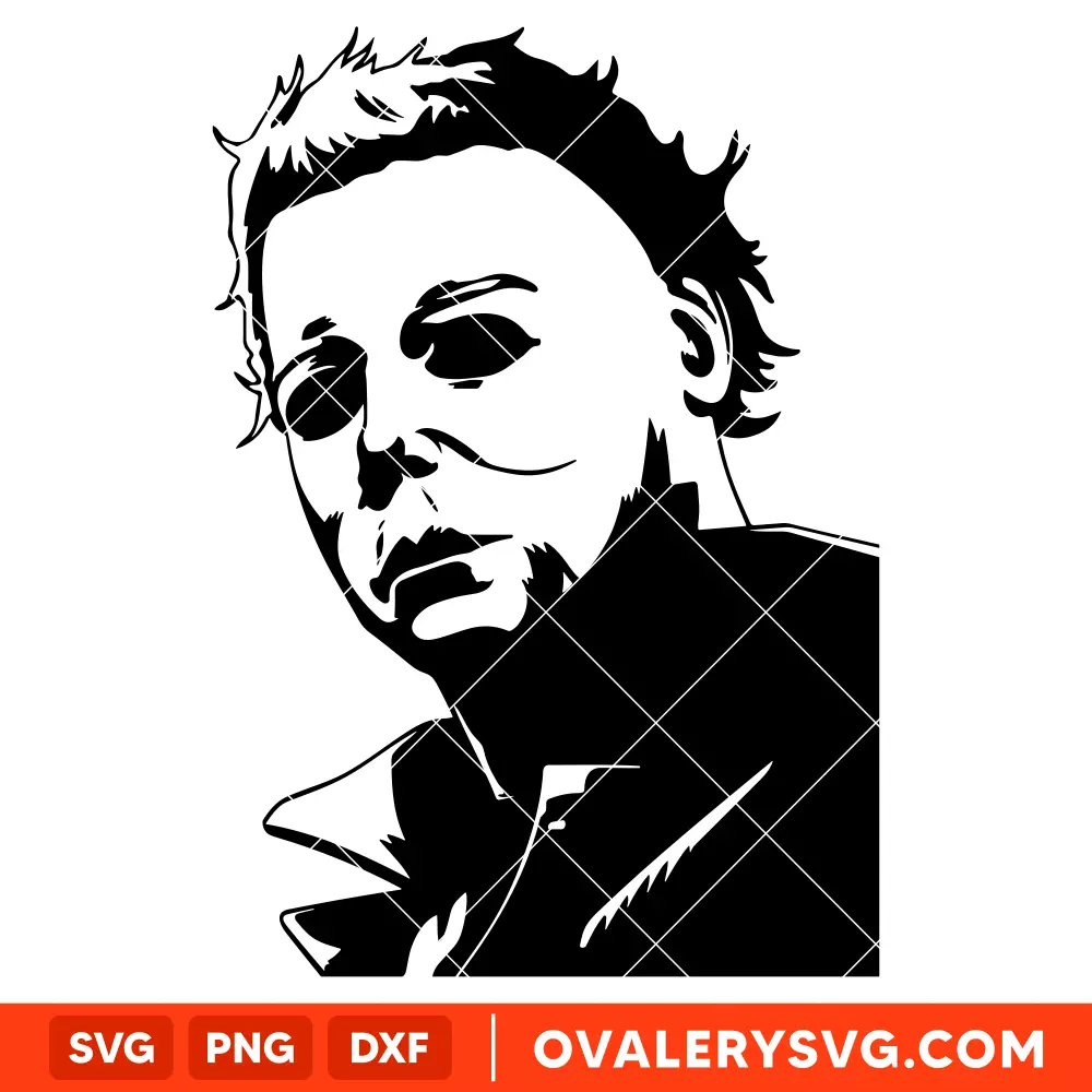 Michael Myers Butcher Shop SVG, Halloween SVG, Horror Movie SVG, Cricut, Silhouette SVG PNG Cut File