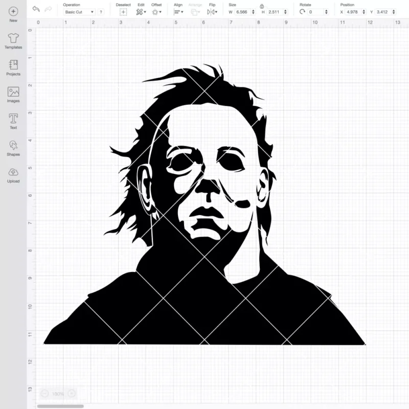 Michael Myers SVG, Halloween SVG, Horror Movie SVG | Instant Download SVG PNG Cut File for Cricut & Silhouette - Image 2