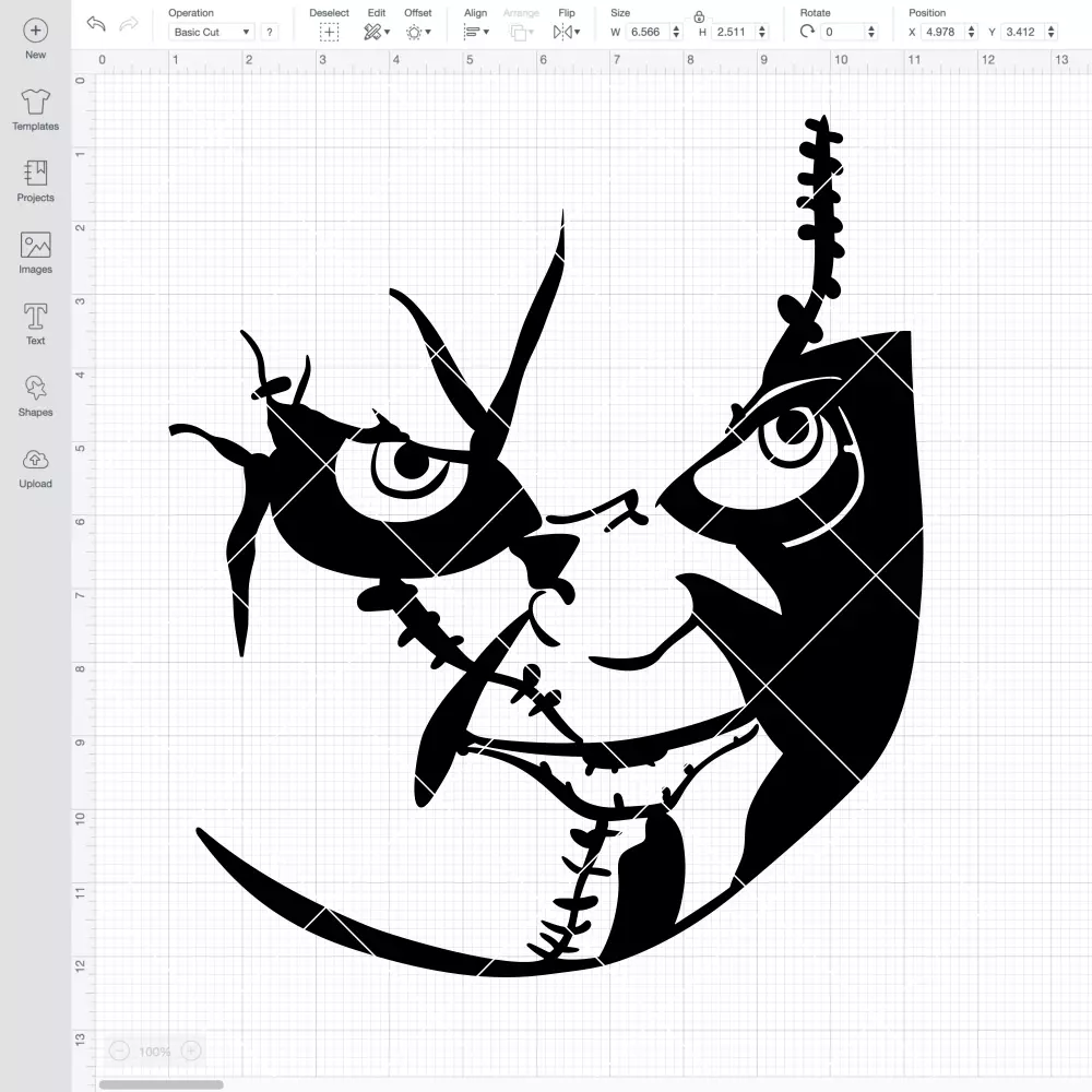 Chucky Face Killer Doll SVG, Halloween SVG, Horror Movie SVG | Instant Download SVG PNG Cut File for Cricut & Silhouette - Image 2