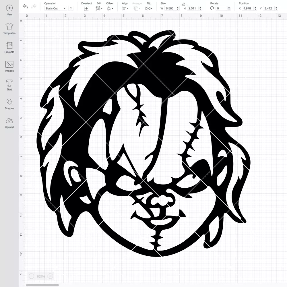 Chucky Face Scary Movie SVG, Halloween SVG, Horror Movie SVG | Instant Download SVG PNG Cut File for Cricut & Silhouette - Image 2