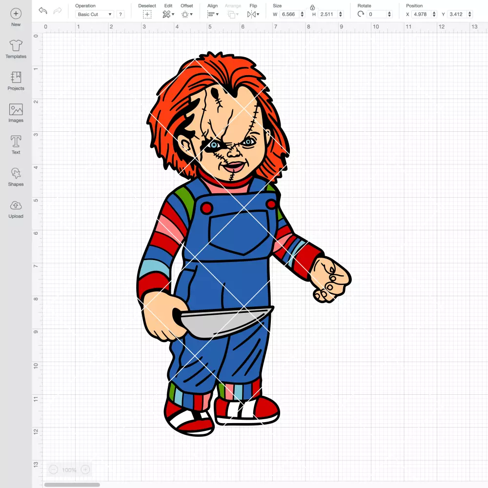 Chucky Layered SVG, Halloween SVG, Horror Movie SVG | Instant Download SVG PNG Cut File for Cricut & Silhouette - Image 2