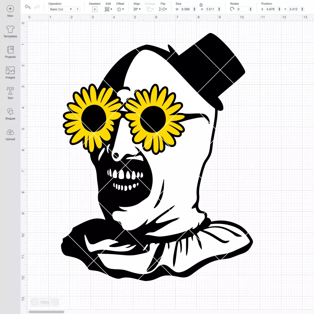 Terrifier Art the Clown SVG, Halloween SVG, Horror Movie SVG | Instant Download SVG PNG Cut File for Cricut & Silhouette - Image 2