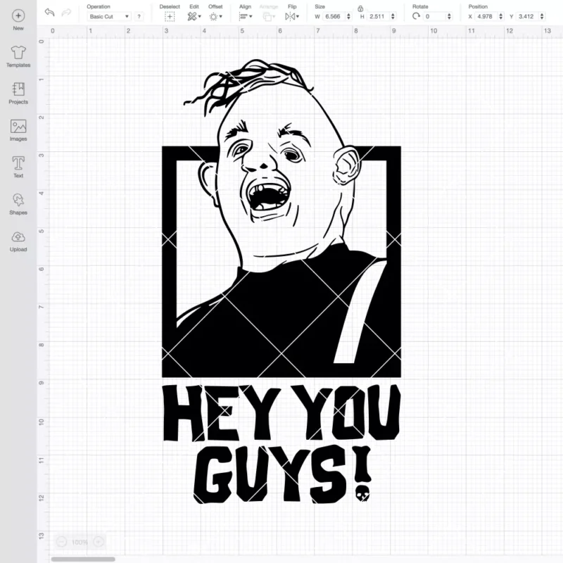 The Goonies Hey You Guys SVG, Halloween SVG, Horror Movie SVG | Instant Download SVG PNG Cut File for Cricut & Silhouette - Image 2