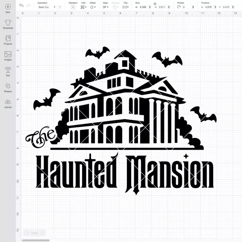 The Haunted Mansion SVG, Halloween SVG, Horror Movie SVG | Instant Download SVG PNG Cut File for Cricut & Silhouette - Image 2