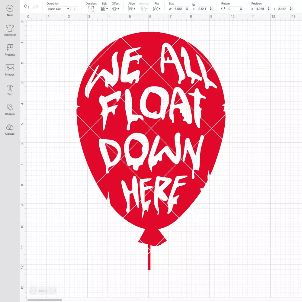 We All Float Down Here SVG, Halloween SVG, Horror Movie SVG | Instant Download SVG PNG Cut File for Cricut & Silhouette - Image 2