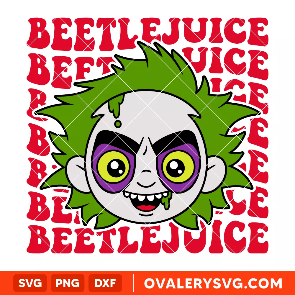 Baby Beetlejuice SVG, Halloween SVG, Horror Movie SVG, Cricut, Silhouette SVG PNG Cut File