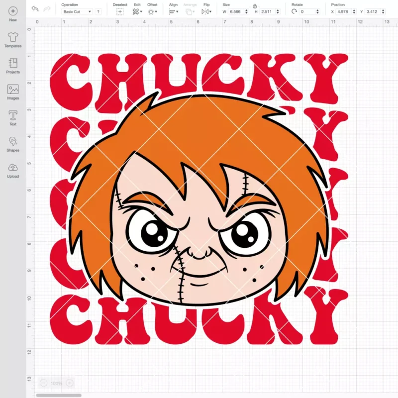Baby Chucky SVG, Halloween SVG, Horror Movie SVG | Instant Download SVG PNG Cut File for Cricut & Silhouette - Image 2