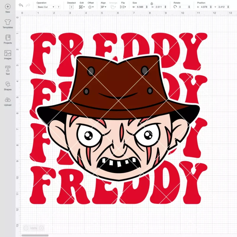 Baby Freddy SVG, Halloween SVG, Horror Movie SVG | Instant Download SVG PNG Cut File for Cricut & Silhouette - Image 2