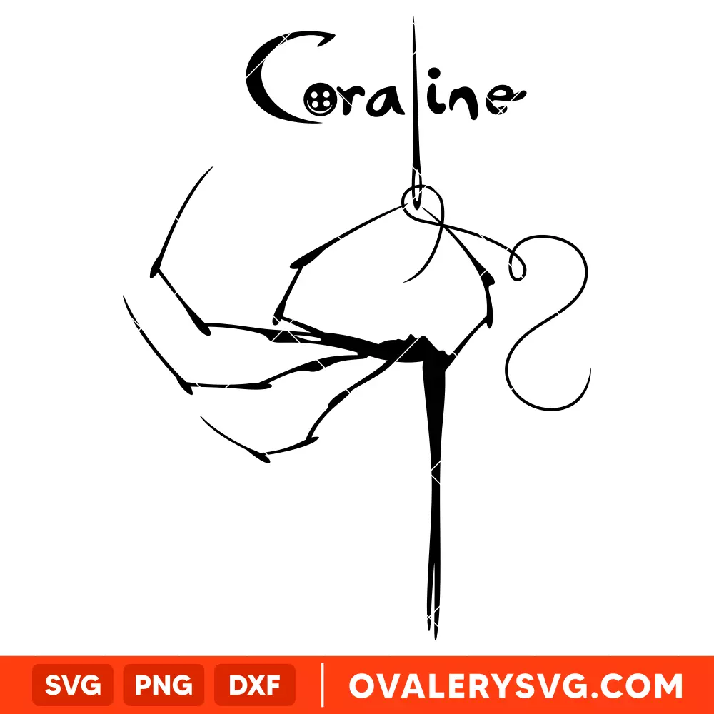 Coraline Mother’s Hand SVG, Halloween SVG | Instant Download SVG PNG Cut File for Cricut & Silhouette