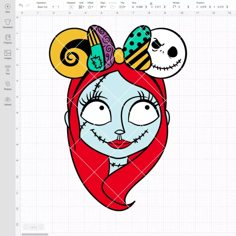 Jack and Sally SVG, Nightmare Before Christmas SVG, Halloween SVG | Instant Download SVG PNG Cut File for Cricut & Silhouette - Image 2