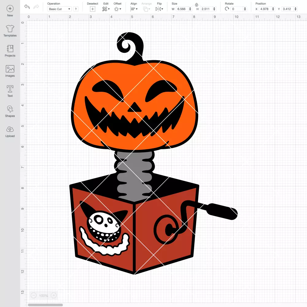 Pumpkin In the Box SVG, Nightmare Before Christmas SVG, Halloween SVG | Instant Download SVG PNG Cut File for Cricut & Silhouette - Image 2