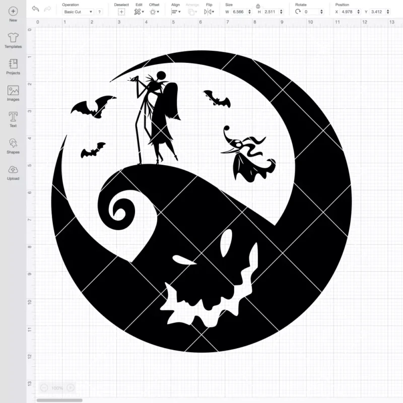 Sally, Jack , Oogie Boogie, Zero SVG, Nightmare Before Christmas SVG, Halloween SVG | Instant Download SVG PNG Cut File for Cricut & Silhouette - Image 2