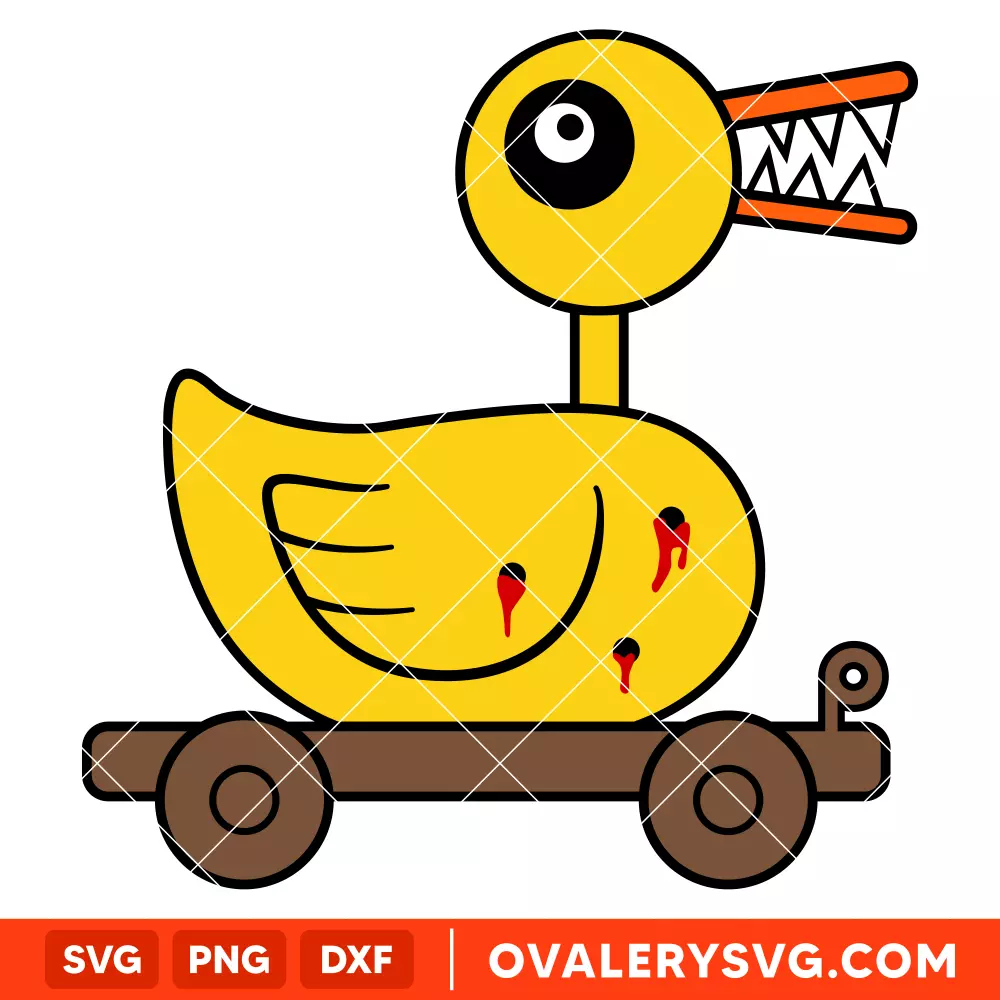 Vampire Duck SVG, Nightmare Before Christmas SVG, Halloween SVG | Instant Download SVG PNG Cut File for Cricut & Silhouette