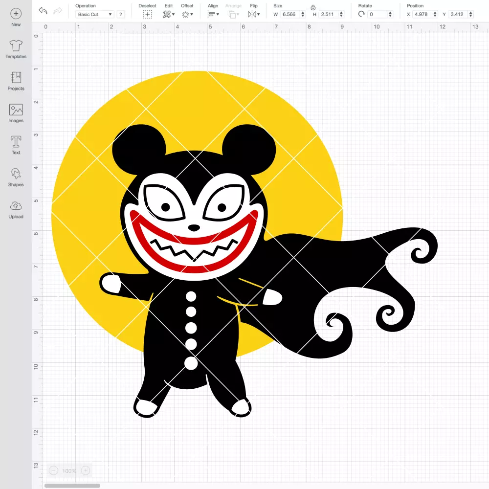 Vampire Teddy SVG, Nightmare Before Christmas SVG, Halloween SVG | Instant Download SVG PNG Cut File for Cricut & Silhouette - Image 2
