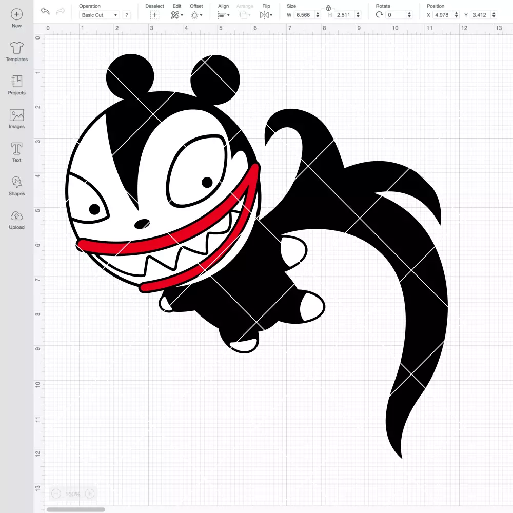 Vampire Teddy SVG, Nightmare Before Christmas SVG, Halloween SVG | Instant Download SVG PNG Cut File for Cricut & Silhouette - Image 2