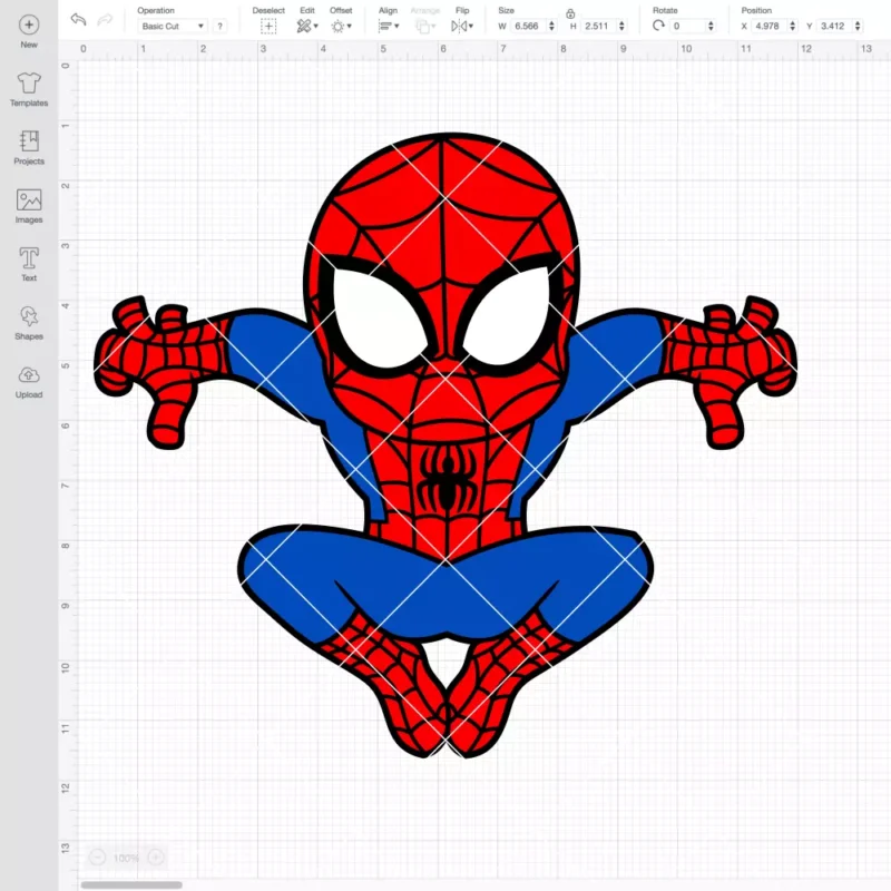Baby Spiderman SVG, Superhero SVG, Marvel SVG | Instant Download SVG PNG Cut File for Cricut & Silhouette - Image 2