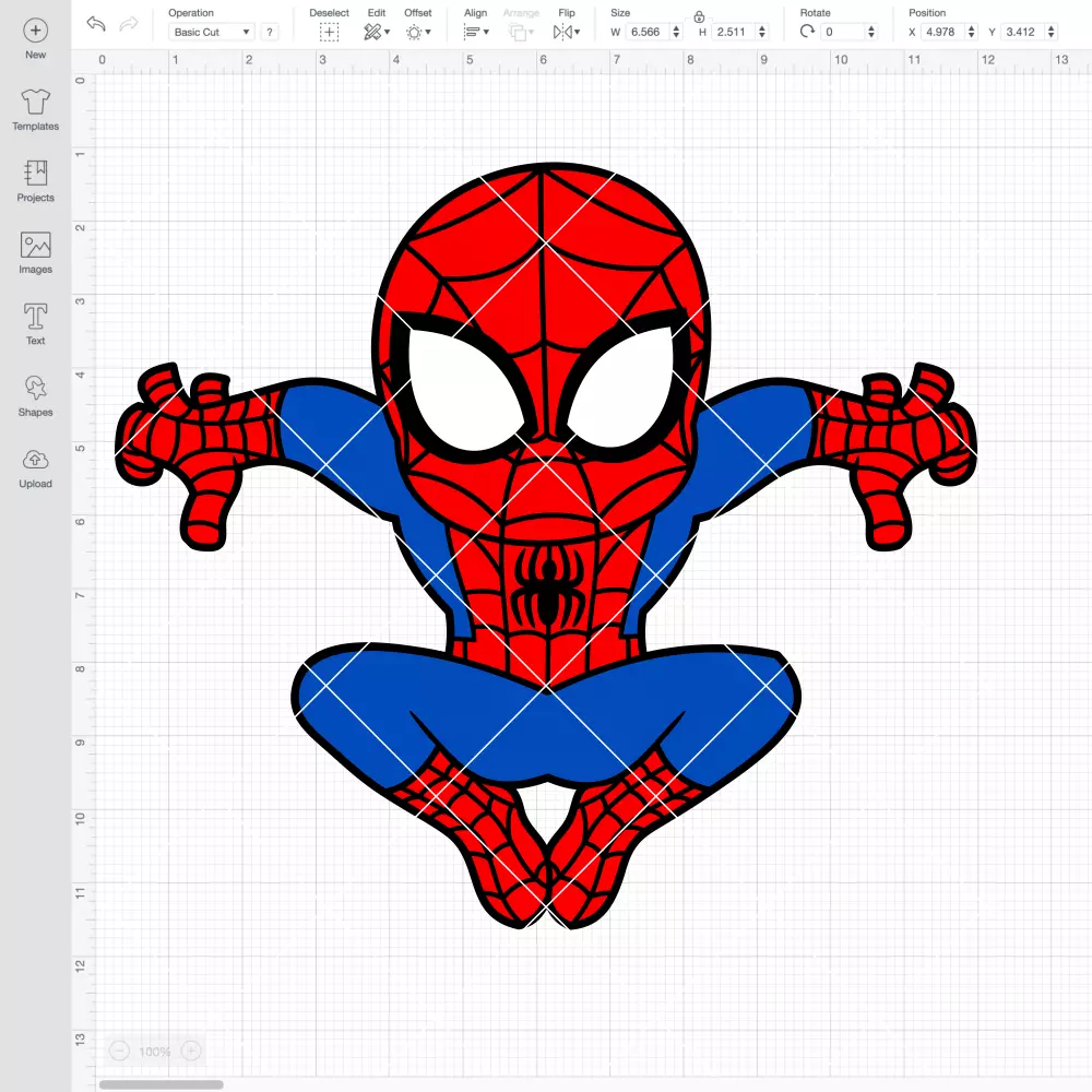 Baby Spiderman SVG, Superhero SVG, Marvel SVG | Instant Download SVG PNG Cut File for Cricut & Silhouette - Image 2