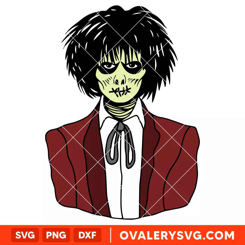 Billy Butcherson Hocus Pocus SVG, Halloween SVG | Instant Download SVG PNG Cut File for Cricut & Silhouette