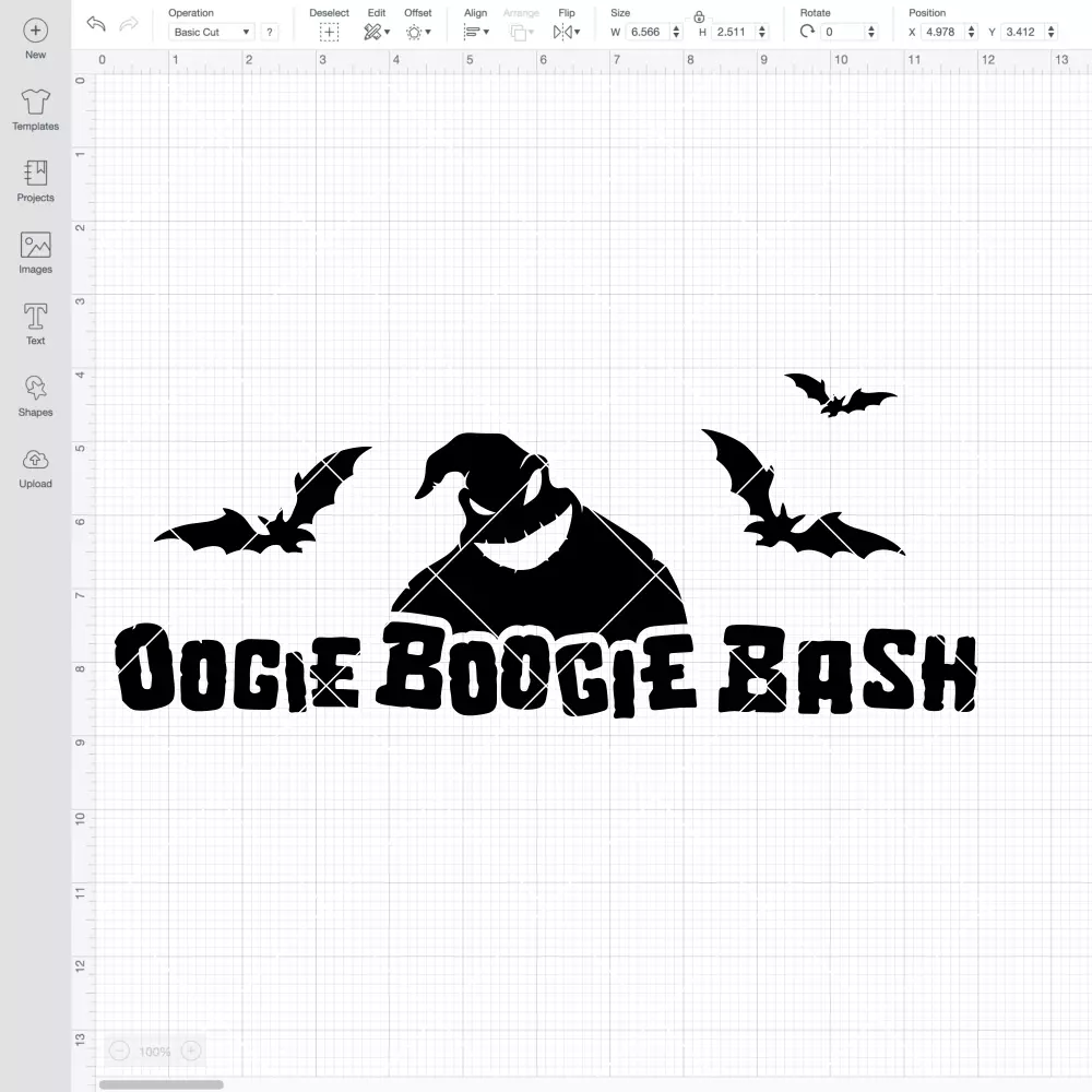 Oogie Boogie Bash Bats SVG, Halloween SVG | Instant Download SVG PNG Cut File for Cricut & Silhouette - Image 2