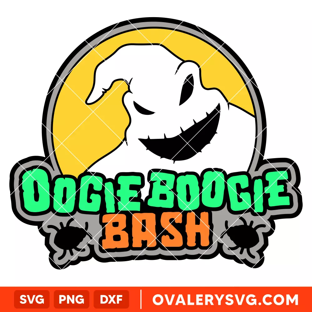 Oogie Boogie Bash Layered SVG, Halloween SVG | Instant Download SVG PNG Cut File for Cricut & Silhouette