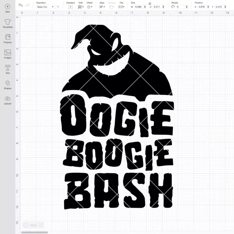 Oogie Boogie Bash SVG, Halloween SVG | Instant Download SVG PNG Cut File for Cricut & Silhouette - Image 2