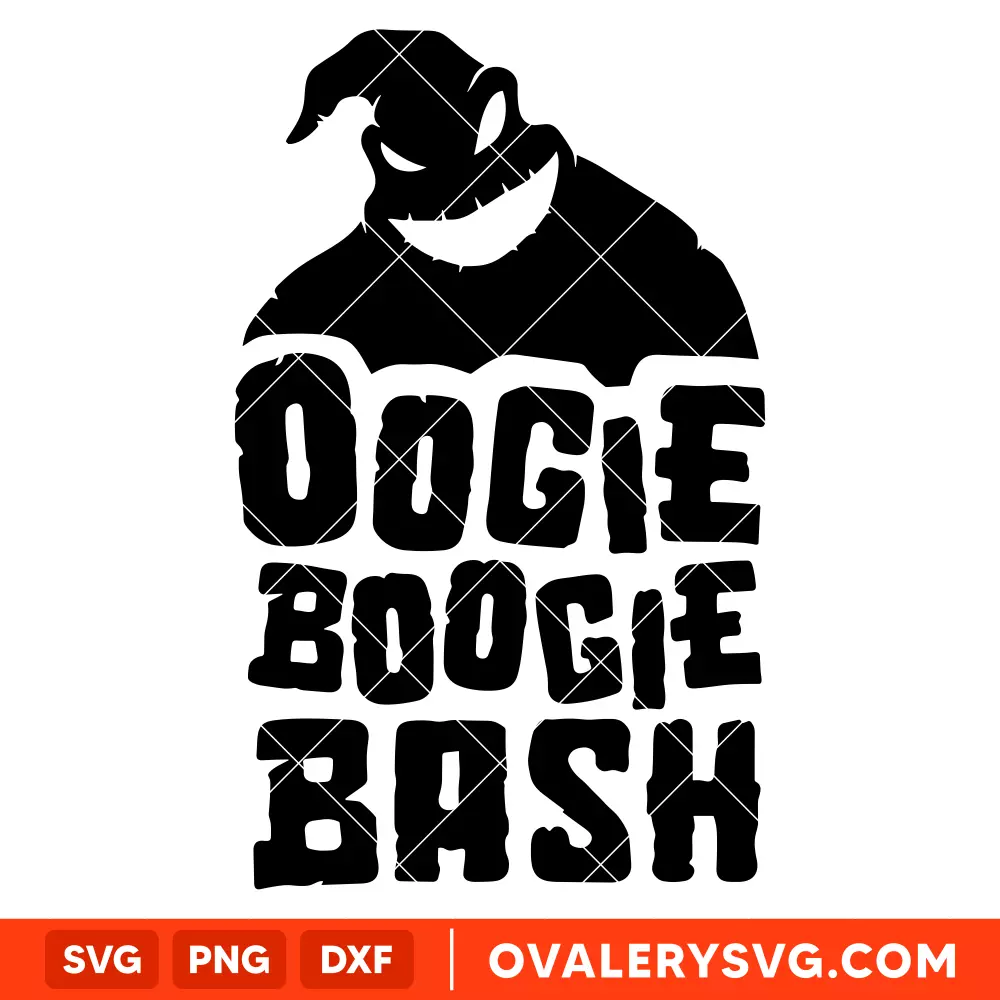 Oogie Boogie Bash SVG, Halloween SVG | Instant Download SVG PNG Cut File for Cricut & Silhouette