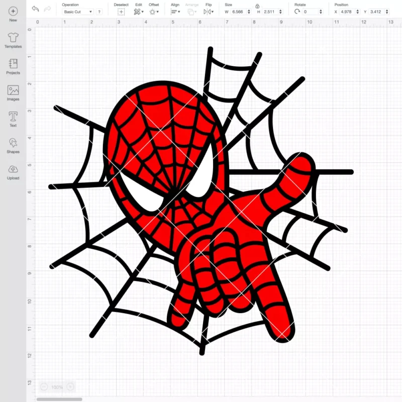 Spiderman Face Web SVG, Superhero SVG, Marvel SVG | Instant Download SVG PNG Cut File for Cricut & Silhouette - Image 2