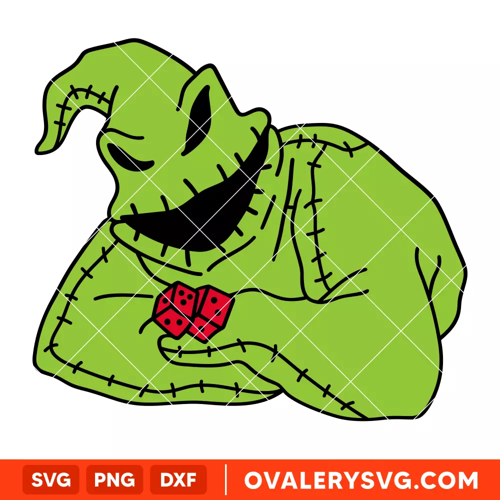 Oogie Boogie Layered SVG, Halloween SVG, Nightmare Before Christmas SVG | Free SVG for Cricut & Silhouette