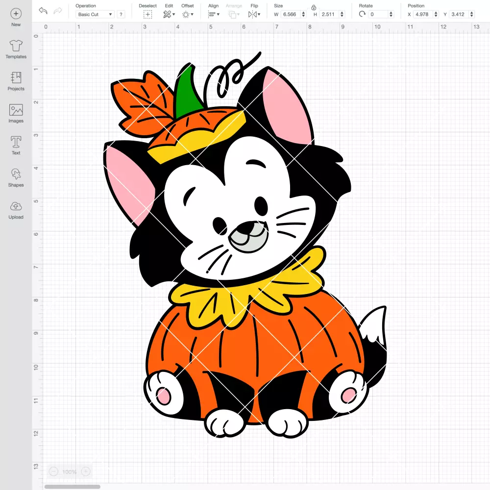 Pumpkin Cat SVG, Villian Cat, Halloween SVG | Instant Download SVG PNG Cut File for Cricut & Silhouette - Image 2