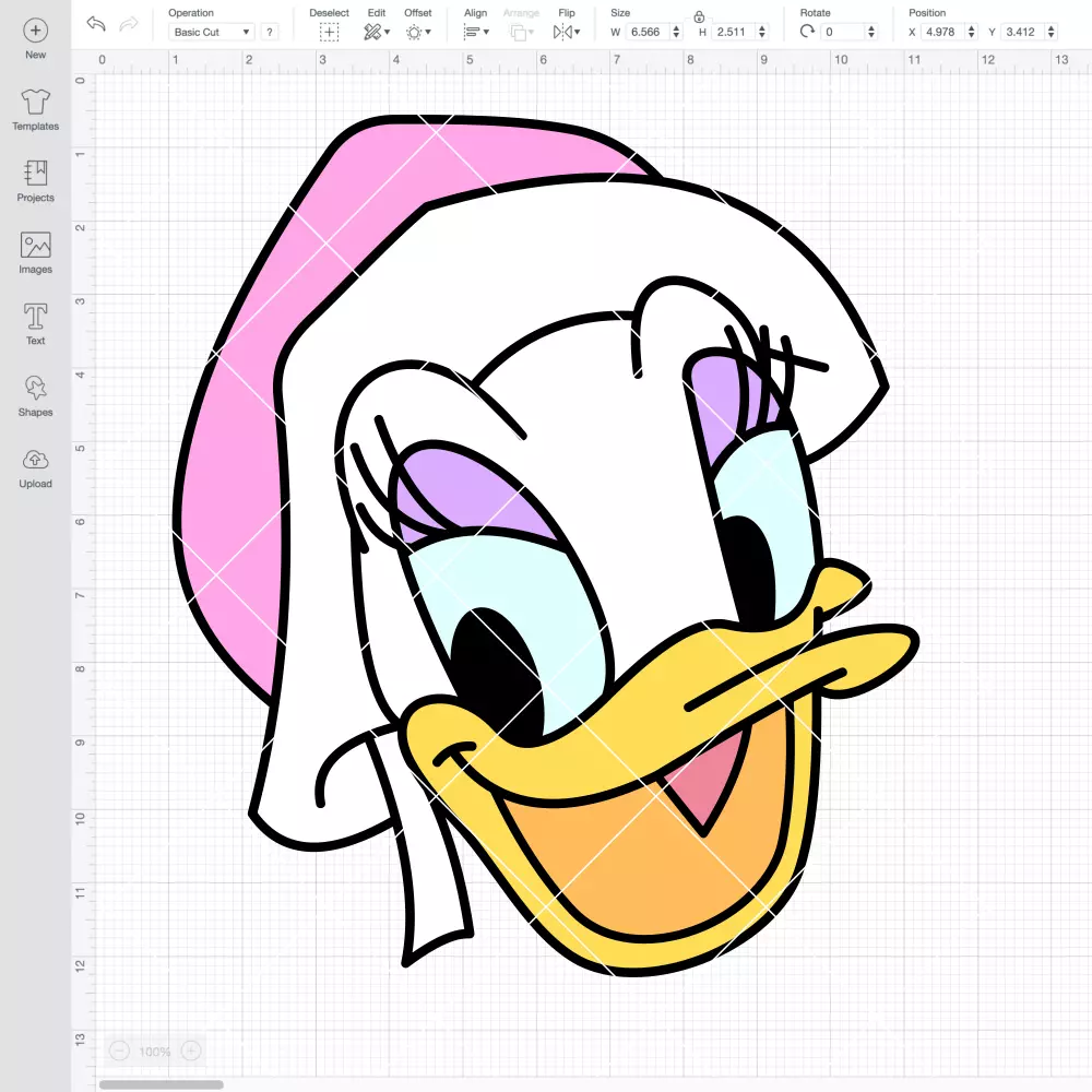 Daisy Thanksgiving SVG, Disney SVG | Instant Download SVG PNG Cut File for Cricut & Silhouette - Image 2