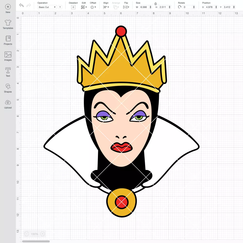 Evil Queen SVG, Halloween SVG, Disney Villain SVG | Instant Download SVG PNG Cut File for Cricut & Silhouette - Image 2