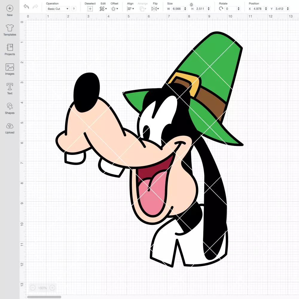 Goofy Thanksgiving SVG, Disney SVG | Instant Download SVG PNG Cut File for Cricut & Silhouette - Image 2