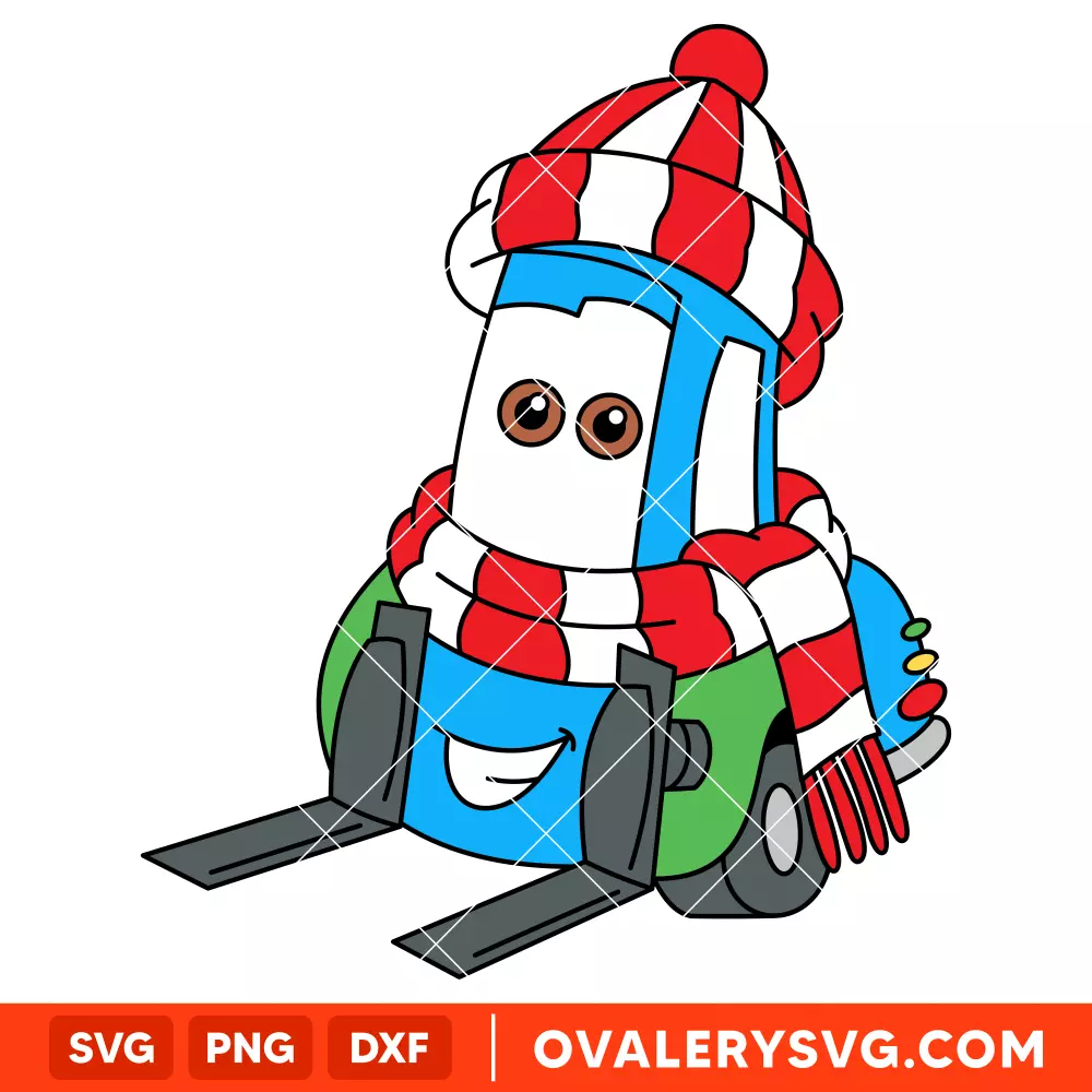 Guido Christmas Cars SVG, Christmas SVG, Disney SVG | Instant Download SVG PNG Cut File for Cricut & Silhouette