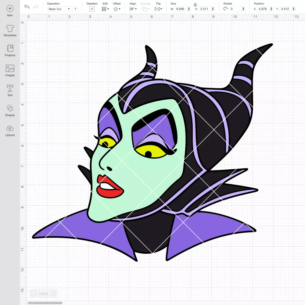 Maleficent SVG, Halloween SVG, Disney Villain SVG | Instant Download SVG PNG Cut File for Cricut & Silhouette - Image 2