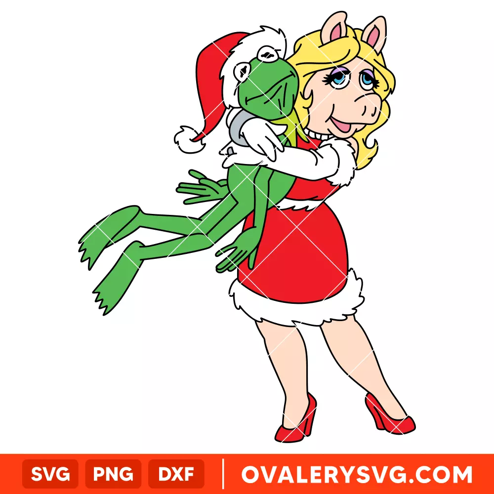 Merry Muppets SVG, Christmas SVG, Disney SVG | Instant Download SVG PNG Cut File for Cricut & Silhouette